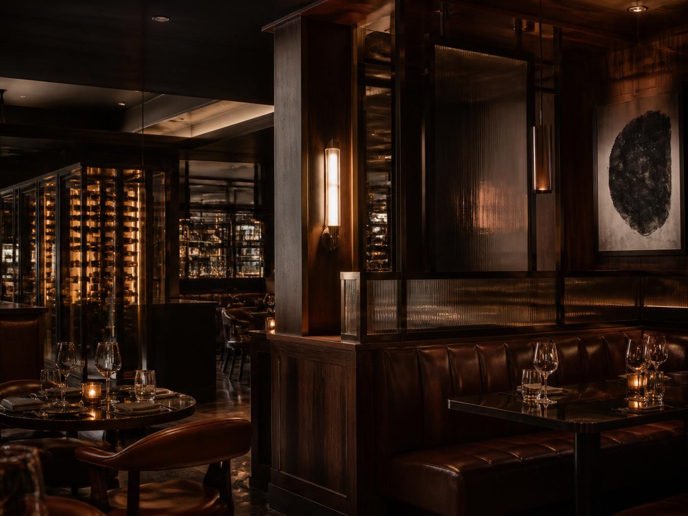 Contemporary Steakhouse concept interior